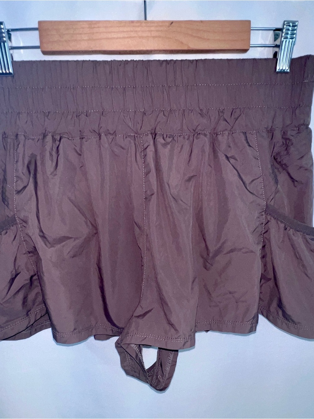 FP Movement Get Your Flirt On High Rise Shorts, Plum / Purple, Large
